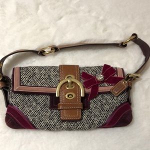 Authentic vintage Coach mini hand bag